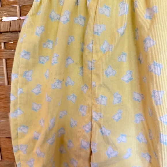 Peter Rabbit & Friends Baby 6 Months Overall Yellow / Baby Blue Duck Overalls - Picture 2 of 14